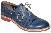 Dámska kožená obuv ROBSON - modrá