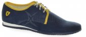 Kožená pánska športová obuv 806 Olivia Shoes - modrá