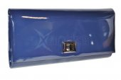 Elegantná spoločenská kabelka - modrá