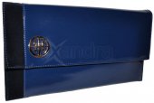 Dámska spoločenská kabelka 8254 - tmavo-modrá