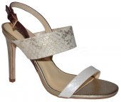 Dámske sandále MONNARI 8984 - béžovo-zlaté