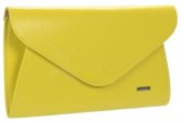 Dámska listová kabelka Grosso 9777 - žltá