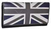 Dámska peňaženka s britskou vlajkou - 10053 - modrá