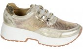 Dámske kožené tenisky Olivia Shoes DTE3041 - 10462 - zlaté