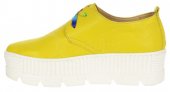 Dámske kožené tenisky Olivia Shoes 3056 - 10481 - žlté