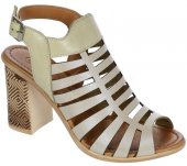 Dámske kožené sandálky Olivia Shoes 11020 - 10488 - béžové