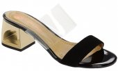 Dámske kožené vsuvky Olivia Shoes 2056 - 10641 - čierne