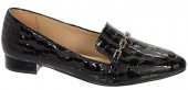 Dámske kožené lordsy Olivia shoes DBA041 - 10782 - čierne