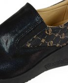 Dámske kožené tenisky Olivia Shoes 505 - 10926 - čierne