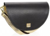 Dámska crossbody kabelka Olivia - 11004 - čierno zlatá
