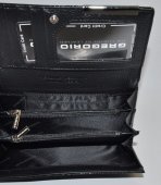 Dámska kožená peňaženka 11120 - čierna