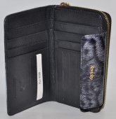Dámska kožená peňaženka 11147 - šedá