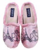 Dámske papuče Pariž 11215 - ružové