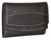 Dámska kožená peňaženka 11262 - hnedá