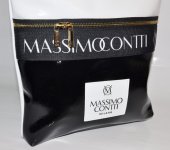 Dámska crossbody kabelka Massimo Conti 11383 - bielo čierna