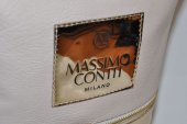 Dámska crossbody kabelka Massimo Conti 11423 - béžovo zlatá