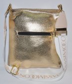 Dámska crossbody kabelka Massimo Conti 11423 - béžovo zlatá