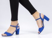 Dámske sandálky 11511 - modré