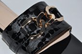 Dámske kožené vsuvky Olivia Shoes 2211 - 11513 - čierne