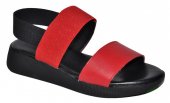 Dámske kožené sandálky Rizzoli 11516 - červené