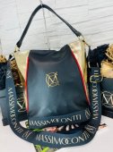 Dámska kabelka Massimo Conti 11531 - čierno zlatá