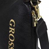 Dámska crossbody kabelka Grosso 11554 - čierna