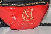 Dámska crossbody kabelka - ľadvinka - Massimo Conti 11565 - červená