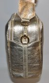 Dámska kožená crossbody kabelka Massimo Conti 11571 - zlatá
