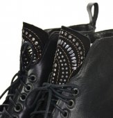 Dámske kožené kotníky Olivia Shoes 2251 - 11656 - čierne