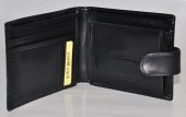 Pánska kožená peňaženka 11726 - čierna
