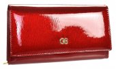 Dámska kožená peňaženka 11758 - červená
