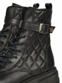 Dámske kožené členkové kotniky Olivia Shoes 81863 - 11769 - čierne