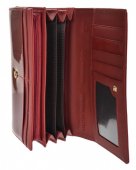 Dámska kožená peňaženka Grosso 11786 - červená