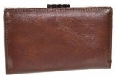 Dámska kožená peňaženka Grosso 11789 - bordovo hnedá