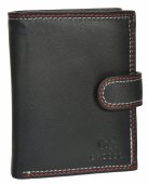 Pánska kožená peňaženka Grosso 11797 - čierna