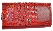 Dámska kožená peňaženka Grosso 11803 - červená