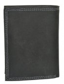 Pánska kožená peňaženka Grosso 11827 - čierna