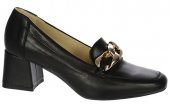 Dámske kožené lodičky Olivia Shoes 11910 - čierne