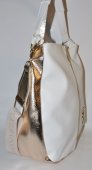 Dámska kabelka Massimo Conti 11921 - bielo zlatá