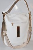 Dámska kabelka Massimo Conti 11921 - bielo zlatá