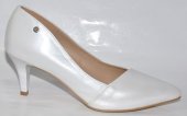 Dámske kožené lodičky Olivia Shoes 12014 - perleťové