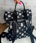 Dámska kabelka-ruksak Massimo Conti 12088 - čierna