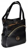 Dámska kabelka - ruksak Grosso 12230 - čierna