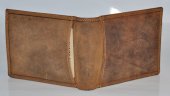 Pánska kožená peňaženka ryba 12294 - hnedá