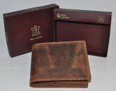 Pánska kožená peňaženka 12299 - hnedá