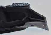 Dámska mini kožená peňaženka 12335 - šedá