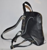 Dámsky kožený ruksak Massimo Conti 12385 - čierny