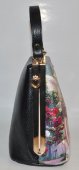 Dámska kožená kabelka Massimo Conti 12388 - čierna