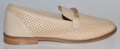 Dámske kožené mokasíny Olivia Shoe 12400 - béžové
