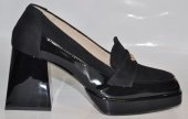 Dámske kožené lodičky Olivia Shoes 12441 - čierne